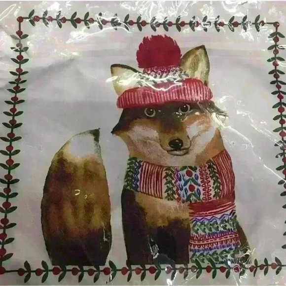 Hillcrest Christmas Set of 4
FOX Placemats 15”X15” Square New - Picture 2 of 6